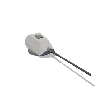Mk 45 5-inch gun mount model